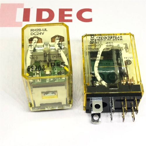 IDEC正品和泉RH2B-UL-DC24V RH2B-U-AC220V继电器ULAC220V UDC24V