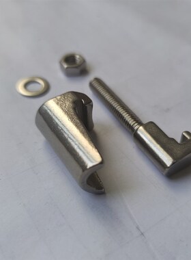 真空ISO不锈钢 双边C型法兰盘片盲板沟钩槽卡钳螺丝钉螺栓 抱卡箍