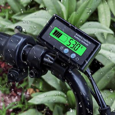 24V36V60V72V84V防水电量显示器电动车铅酸锂电池电压电量百分比