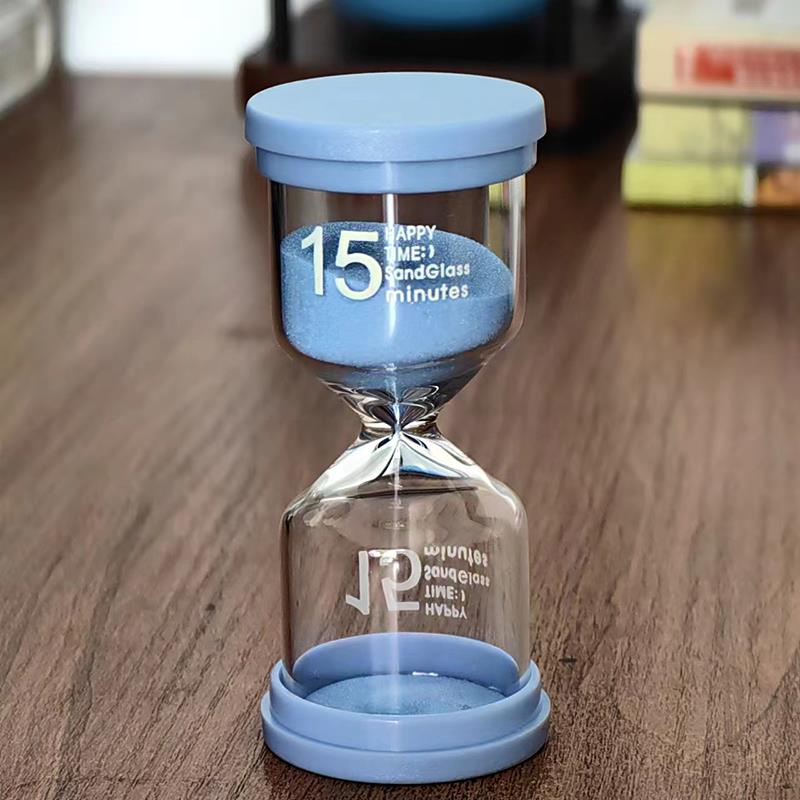 创意沙漏计时器儿童学生学习时间管理20/30/60分钟流沙瓶摆件礼物