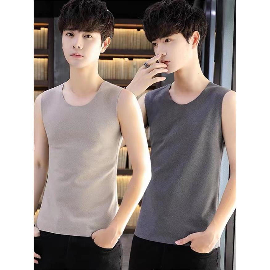 打底背心男秋冬季新款无