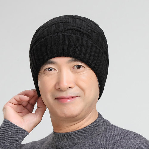 冬季帽子围巾两件套中老