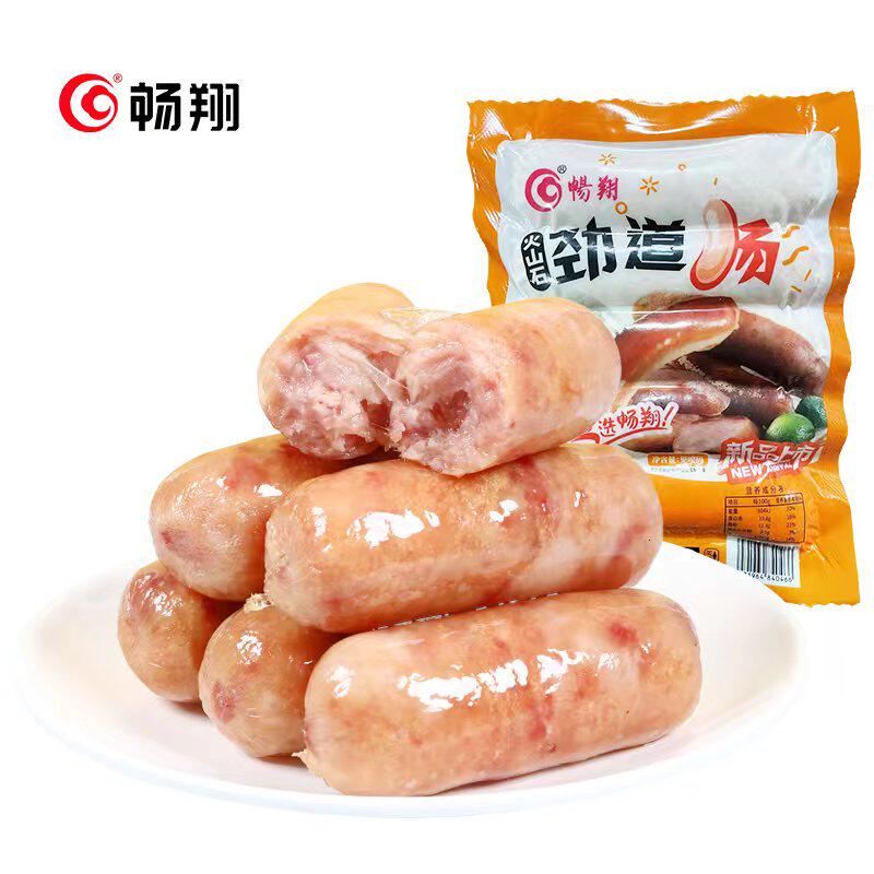 畅翔烤肠火山石淀粉肠脆皮纯香肉肠地道肠风味脆皮热狗肠正宗家用