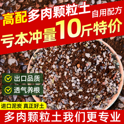 多肉营养土颗粒专用土壤种植多肉土养花通用型泥炭植物花土铺面石