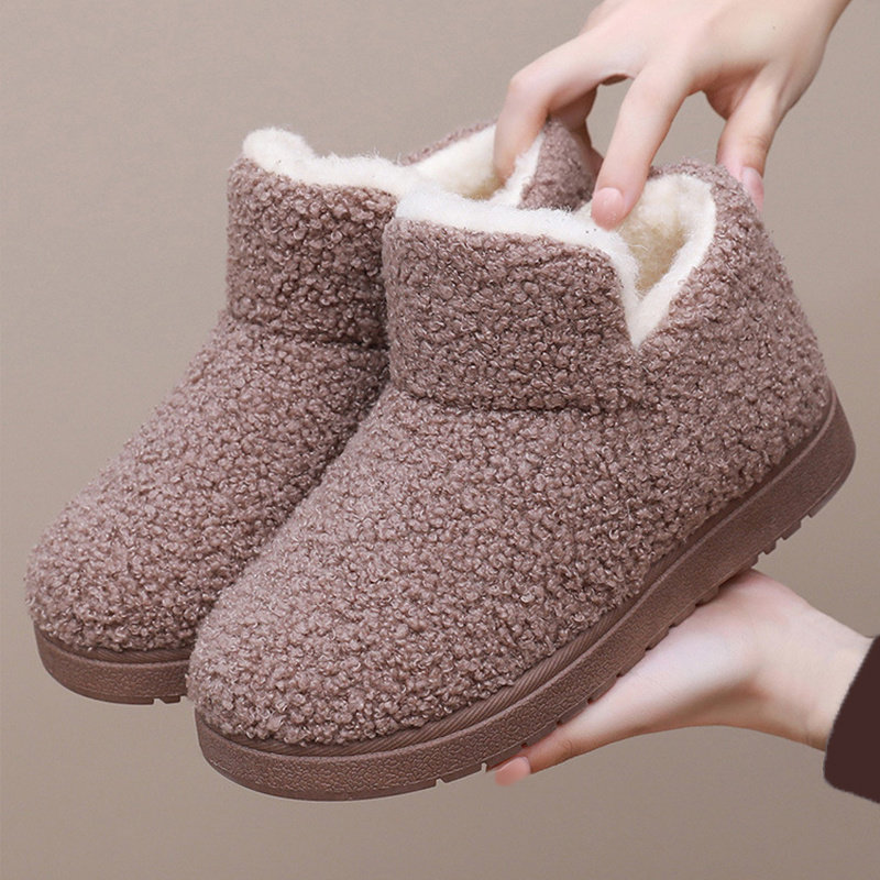 妈妈保暖棉鞋老北京布鞋女新款冬季加绒高帮防滑软底外穿毛毛棉靴,女鞋,棉鞋,淘宝优惠券,粉丝福利购,淘宝优惠卷