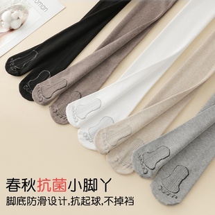 女童打底裤薄绒春秋薄款白色打底袜秋季外穿女孩配裙子儿童连裤袜