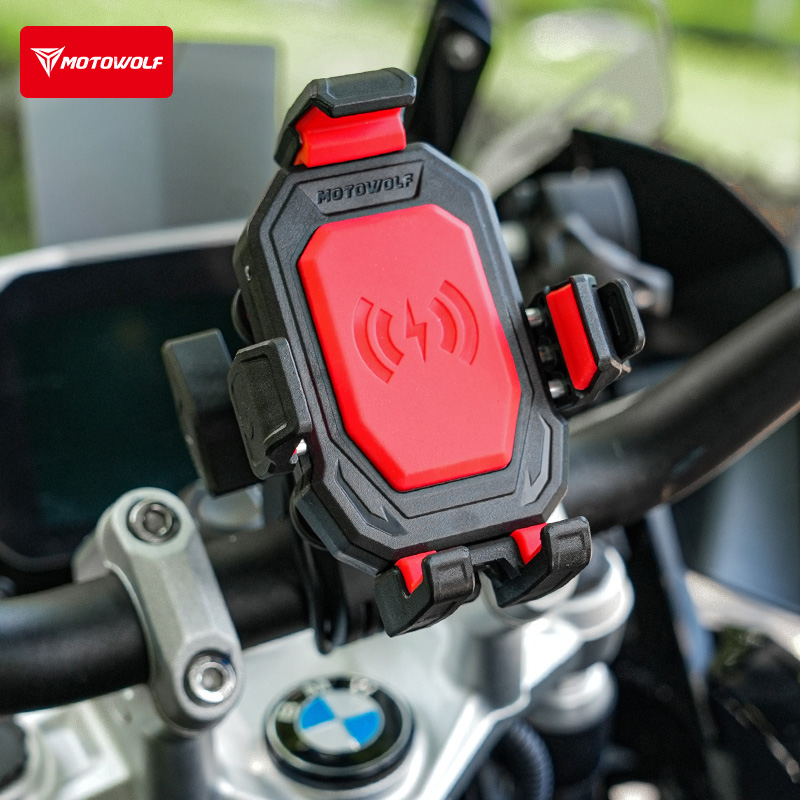 电动车摩托车骑行充电手机支架