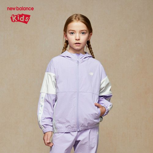New Balance nb童装男女儿童新款时尚潮流梭织夹克外套ND7AE32023
