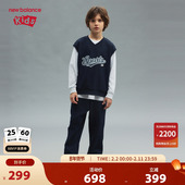 Balance 马甲长裤 nb童装 New 儿童男女秋季 长袖 三件套装 ND2TF3Z033