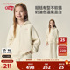 nb童装 New Balance 女童春秋甜美印花刺绣连帽外套夹克ND4DF33022