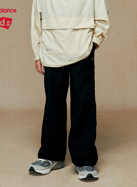New Balance nb童装男女儿童春秋潮流黑色舒适休闲裤子ND7TE36063