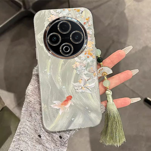 适用VIVOY系列桂花锦鲤手机壳