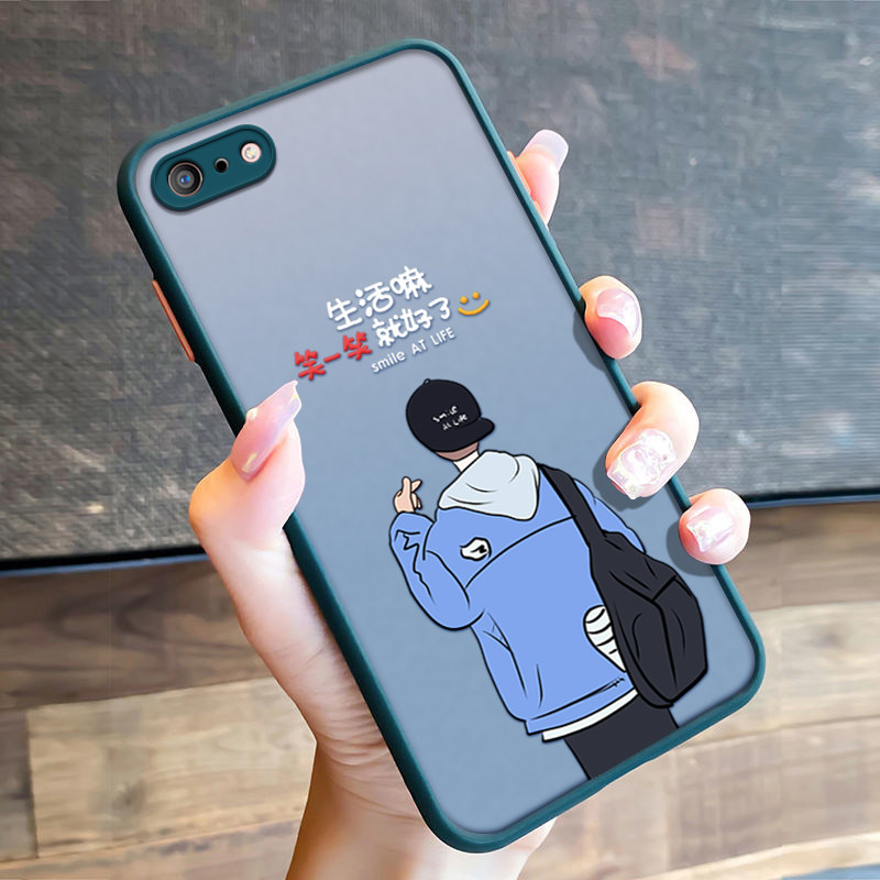 适用苹果7手机壳磨砂透明透明iphone8plus硅胶防摔6s时尚男se潮牌