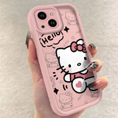 适用苹果15Promax手机壳14新款 iphone13全包12mini硅胶11可爱卡通XR时尚 女8防摔6s保护套7p软SE23