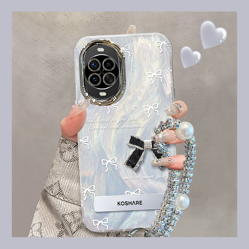 适用华为nova系列蝴蝶结手机壳