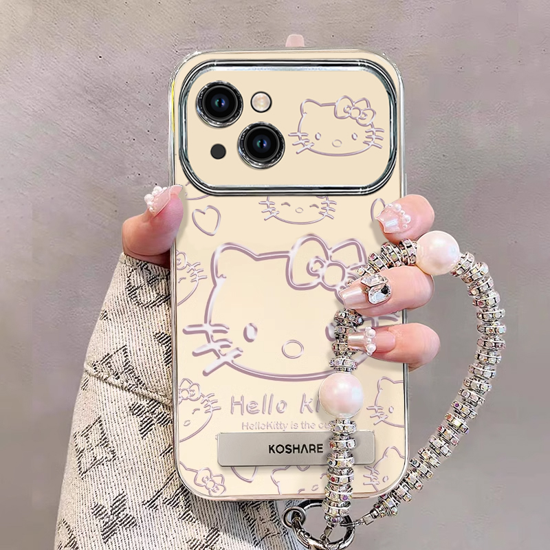 适用苹果15手机壳新女款iPhone14Promax卡通ip13创意12Pro可爱plus凯蒂猫11Promax防摔XR保护套XSmax不会撞壳