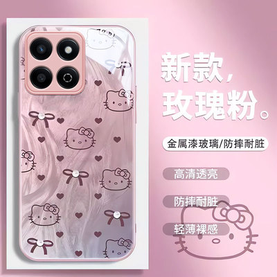 荣耀畅玩系列手机壳玻璃凯蒂猫