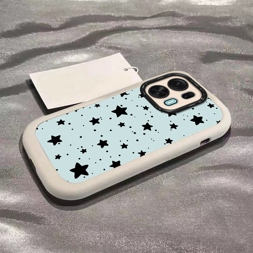 适用OPPOK系列薄荷星星手机壳