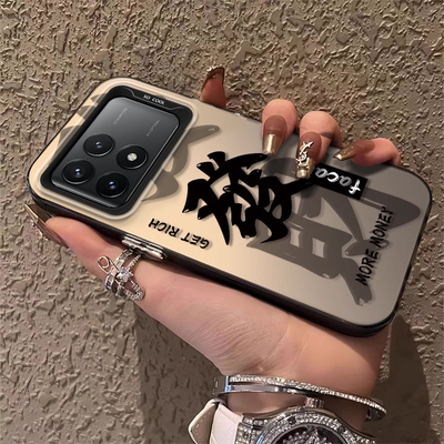 红米K系列硅胶简约个性手机壳