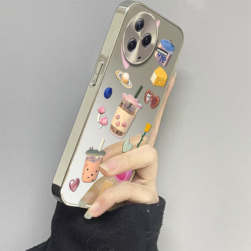 适用红米K系列蛋糕奶茶手机壳