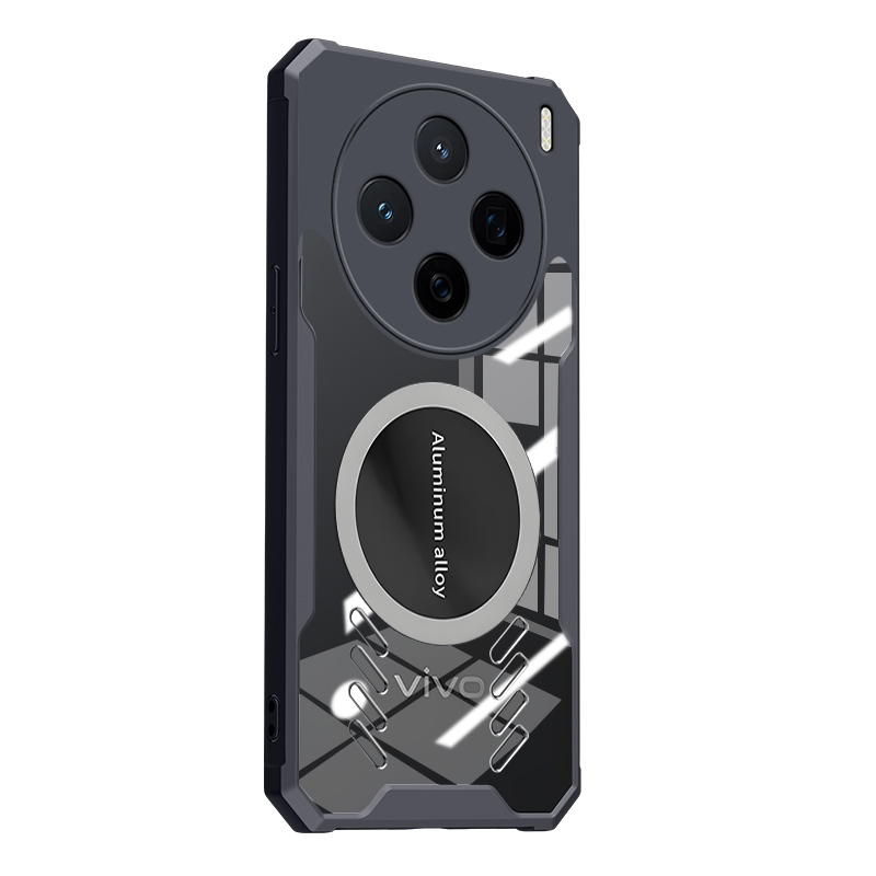 vivoX200手机壳vivo保护X200pro磁吸promini镜头全包vivo x2oo气囊防摔vox硬壳子vovix男女por新款viv0x200p