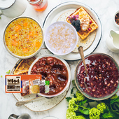 粥事如意开袋即食小米粥五谷杂粮礼盒早餐粥方便速食品黑米燕麦粥