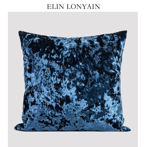 ELINLONYAIN高端冰花绒靠垫抱枕