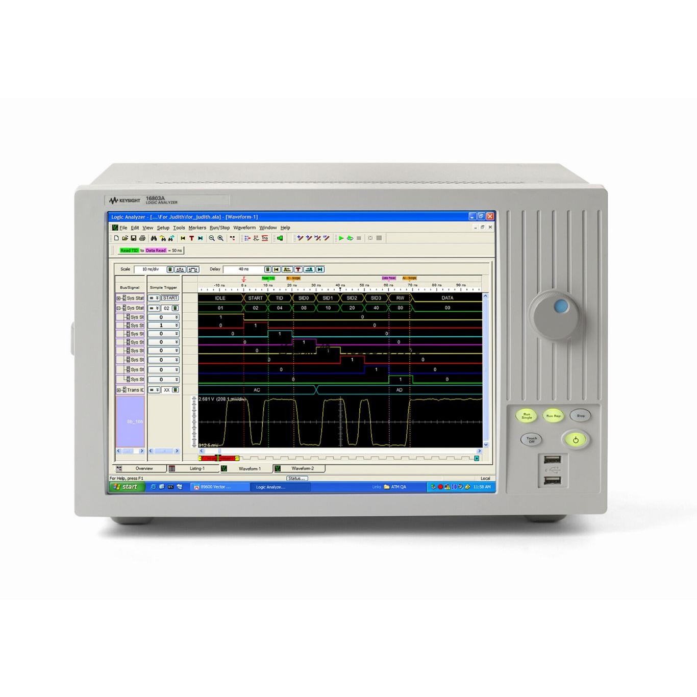 KEYSIGHT/是德16903A逻辑分析仪