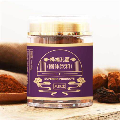 长白山桦褐孔菌固体饮料80g*2罐