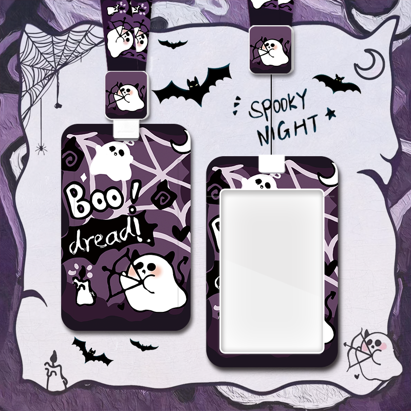 弓箭幽灵卡套万圣节可爱创意