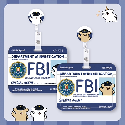 FBI小黄小白情侣可爱卡通保护壳