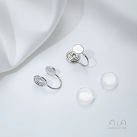 Силиконовые клипсы, модель R194, 6mm, 1 пары