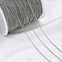 Из жемчуга, платиновый, 1.5mm, 1м