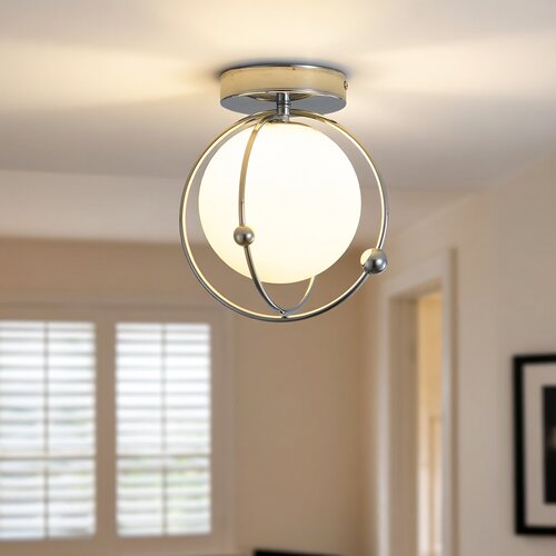 包豪斯星球奶油风过道玄关吸顶灯