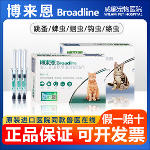 博来恩驱虫药猫博莱恩猫驱虫体内外一体猫咪驱虫药福来恩体外驱虫