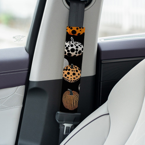 波点南瓜汽车安全带护肩套保护套装醒目套防勒脖饰高级感女A16