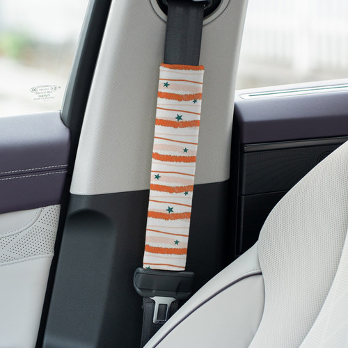 星跃橙纹 安全带套醒目套护肩套汽车防磨衣服超薄可爱儿童A59