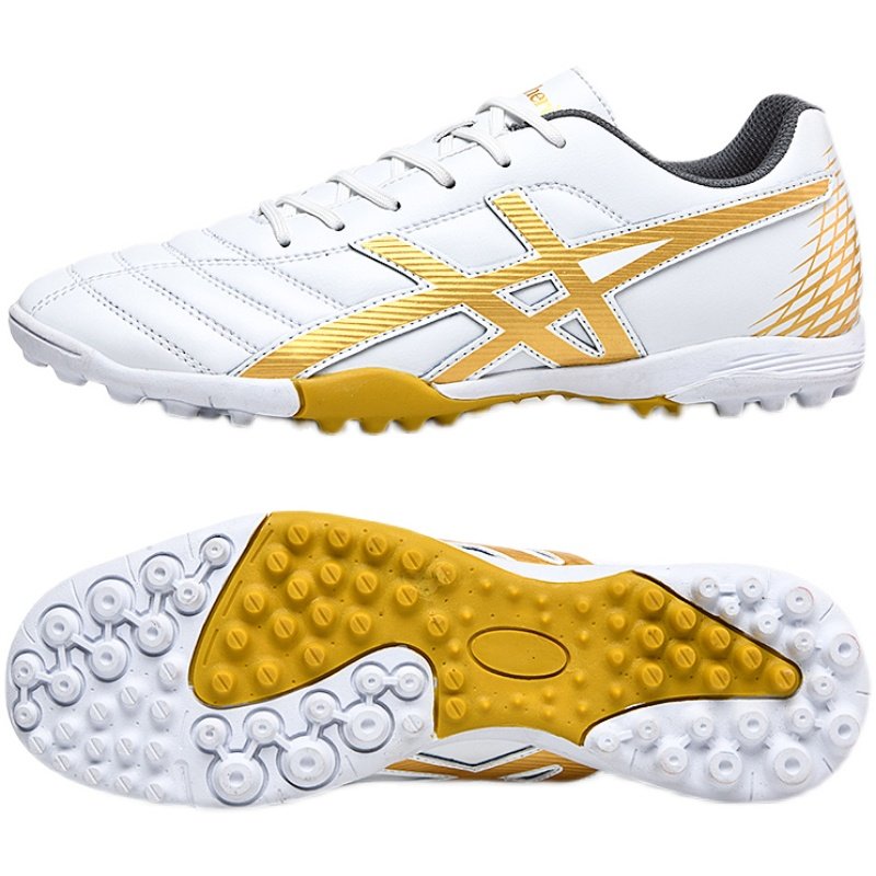 回力足球鞋男碎钉tf女生AG长钉儿童小学生室内平底比赛透气训练鞋