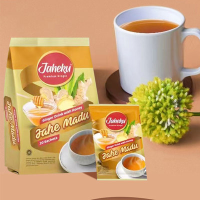 印尼进口jaheku蜂蜜姜茶400g