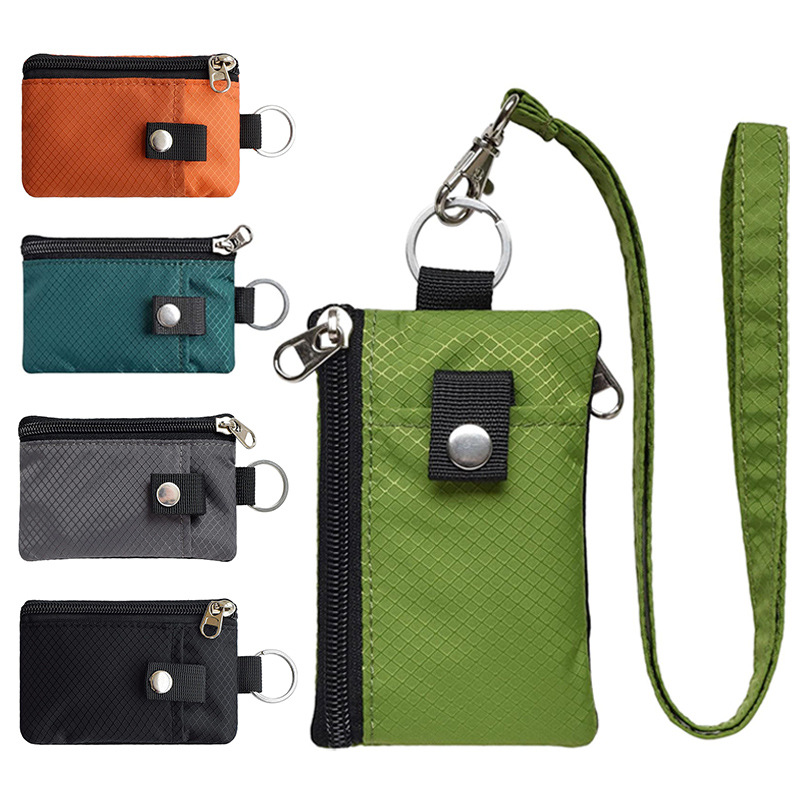 新款日常零钱包RFID信号屏蔽小钱包跨境热采防盗刷卡包便携零钱包