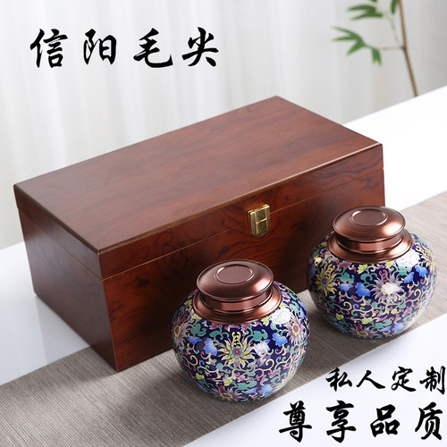 高档礼盒装信阳毛尖新茶明前绿茶