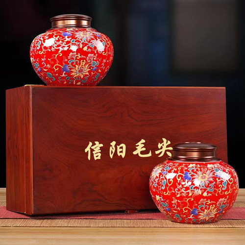 信阳毛尖礼盒装新茶茶叶