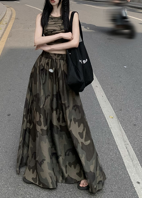 工字背心上衣夏季半身裙两件套