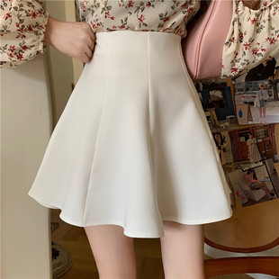 2025夏季款大码胖mm半身裙女高腰防走光短裙蓬蓬裙显瘦A字包臀裙