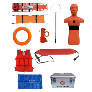 游泳池救生器材套装高危证救生设备泳馆用品救生板衣圈绳杆钩浮标