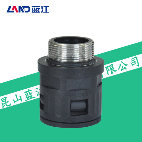 蓝江金属螺纹波纹管快速接头