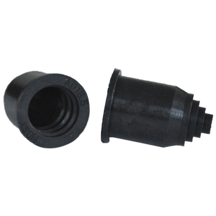 蓝江LAND 尼龙波纹管闷头保护套塑料软管密封穿线套格兰头保护套