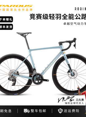 PARDUS瑞豹知更鸟ROBIN RS 105Di2速联电变碳纤维公路车油压碟刹