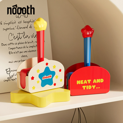 诺室星星粘毛器滚筒可撕式滚刷衣服黏毛滚除毛筒刷替换卷纸沾头发