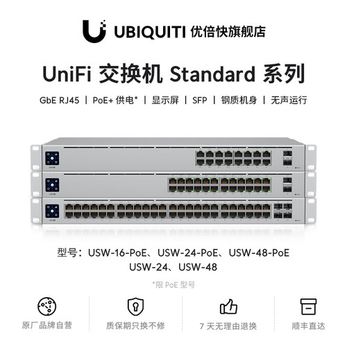 企业级统一云管24/48口POE交换机